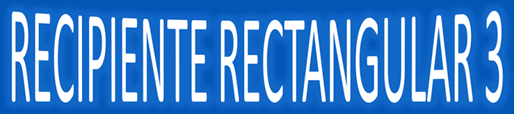 Recipiente rectangular