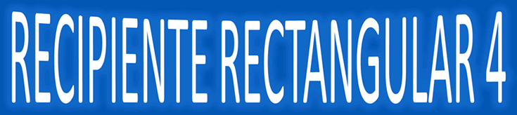 Recipiente rectangular