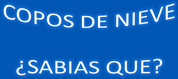 Copos de nieve