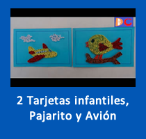 2 Tarjetas infantiles
